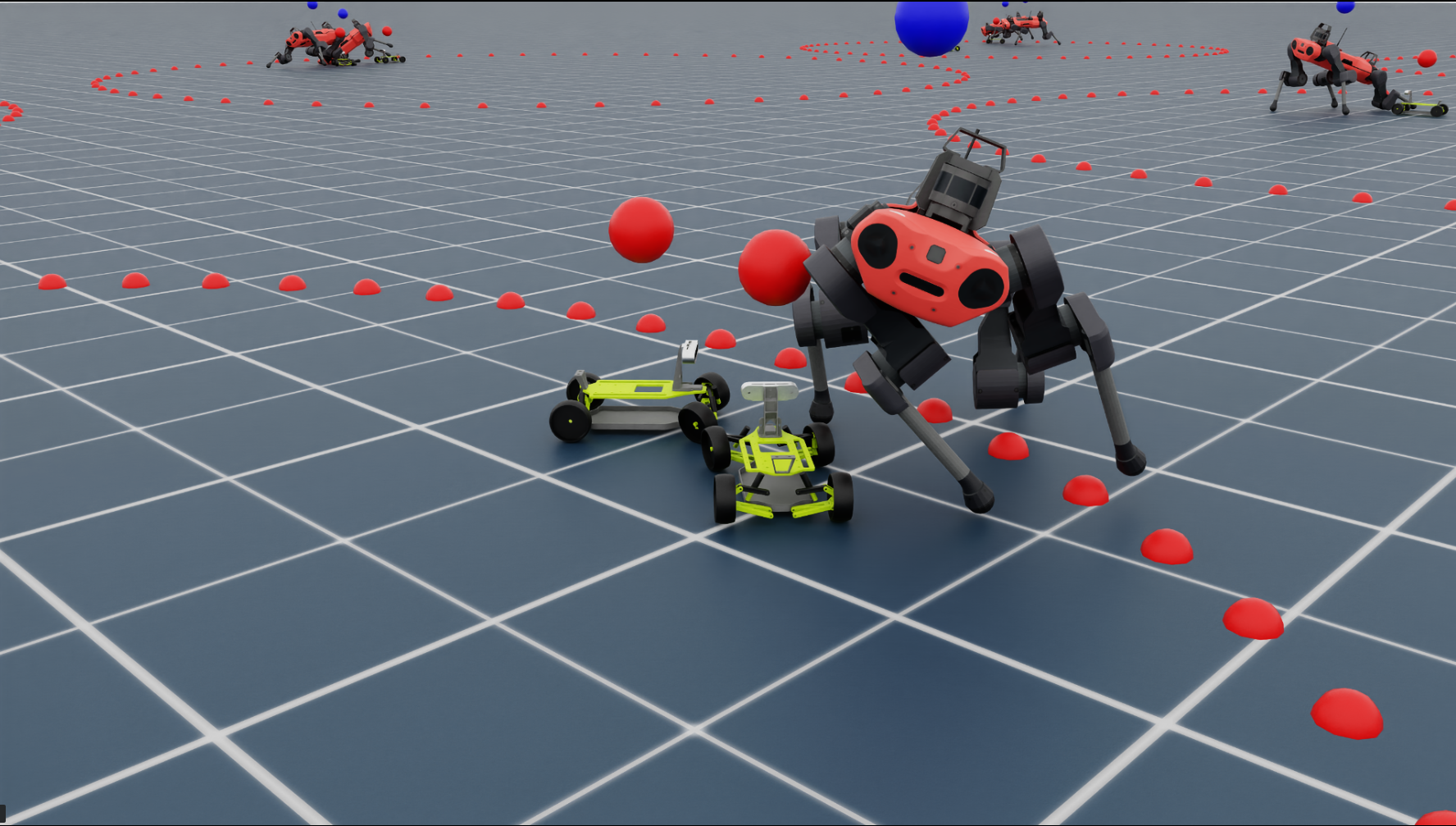 Sumo heterogeneous teams